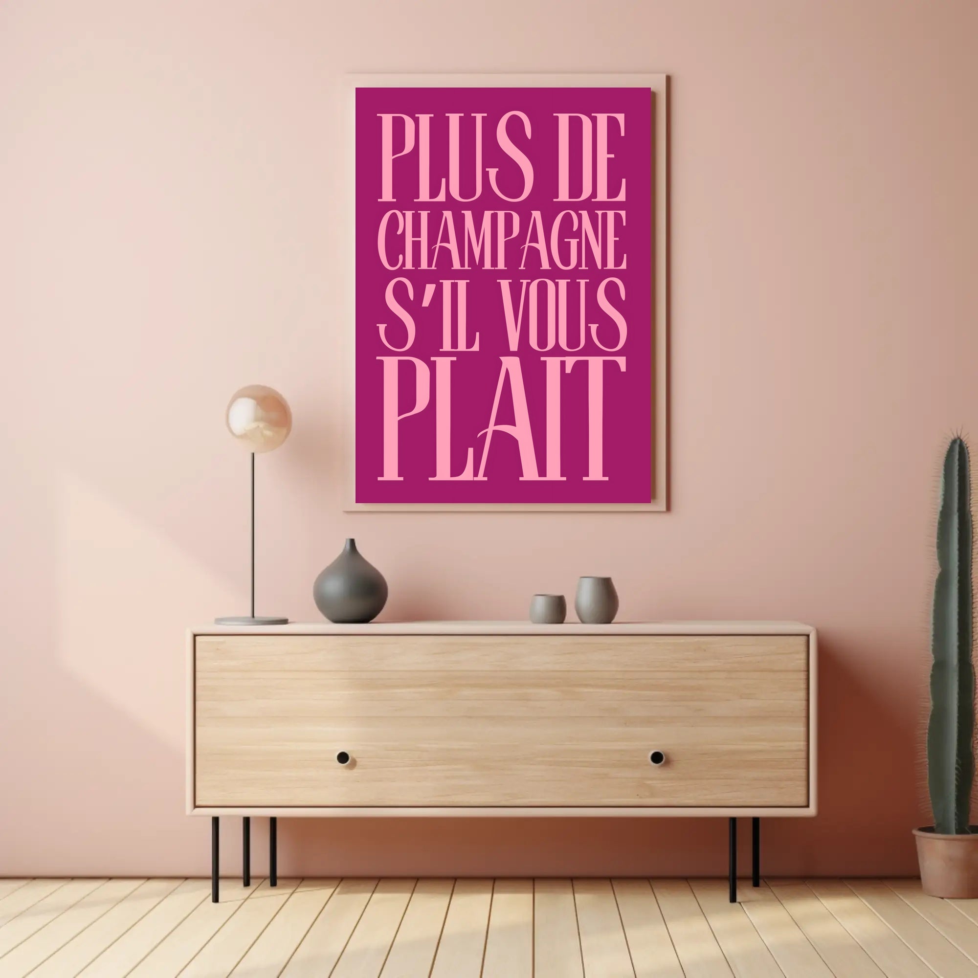 More Champagne Please Poster