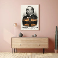 Grover Cleveland 24th President of the United States Reflections Poster