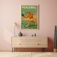 Pickleball Mastery Poster