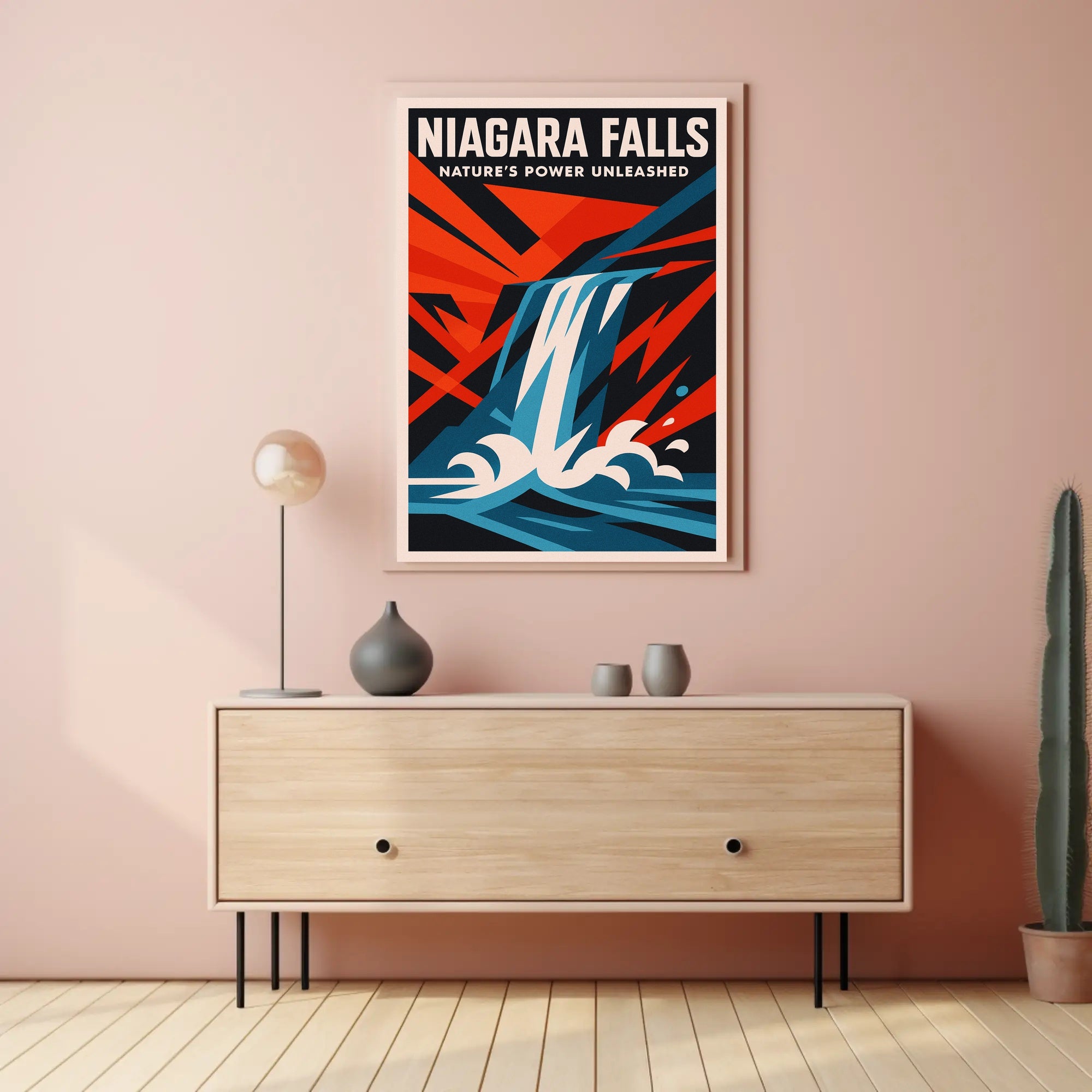 Niagara Falls Nature's Power Unleashed Poster PosterGoat