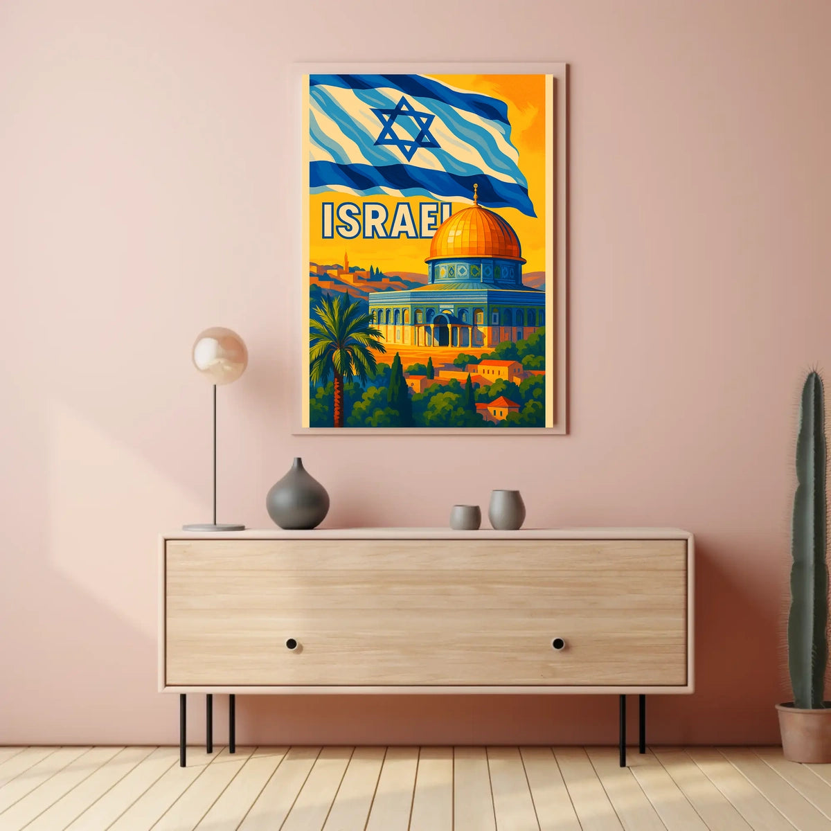 Israel Travel Poster