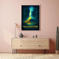 Yellowstone A Phenomenon of Light Poster
