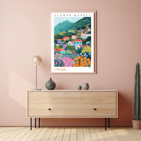 Vibrant Floral Paradise Poster PosterGoat
