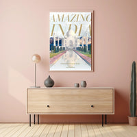 Amazing India Travel Guide Poster PosterGoat