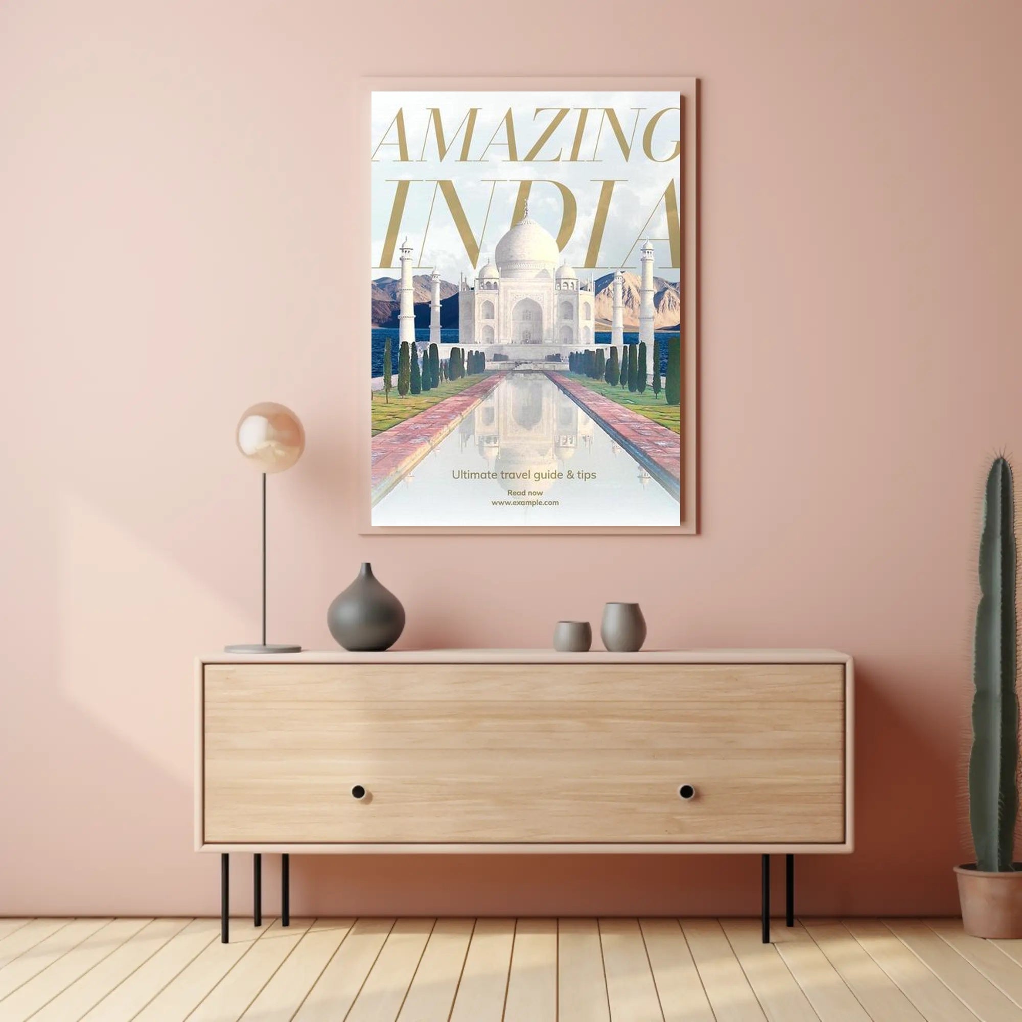 Amazing India Travel Guide Poster PosterGoat