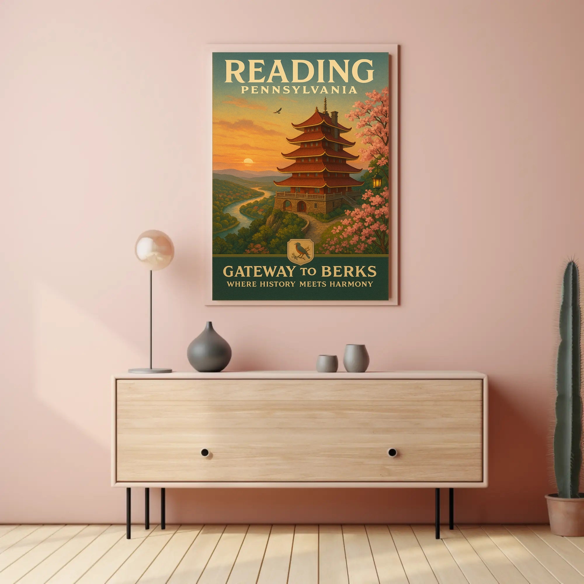 Reading, Pennsylvania: Gateway to Berks Poster