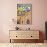 Muslim Prayers Invitation Poster PosterGoat