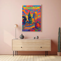 Wisconsin Vibrance Poster