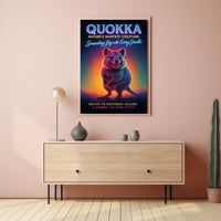 Quokka Natures Happiest Creature Poster