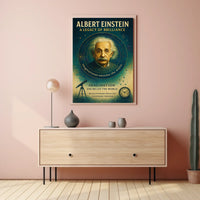 Albert Einstein A Legacy of Brilliance Poster
