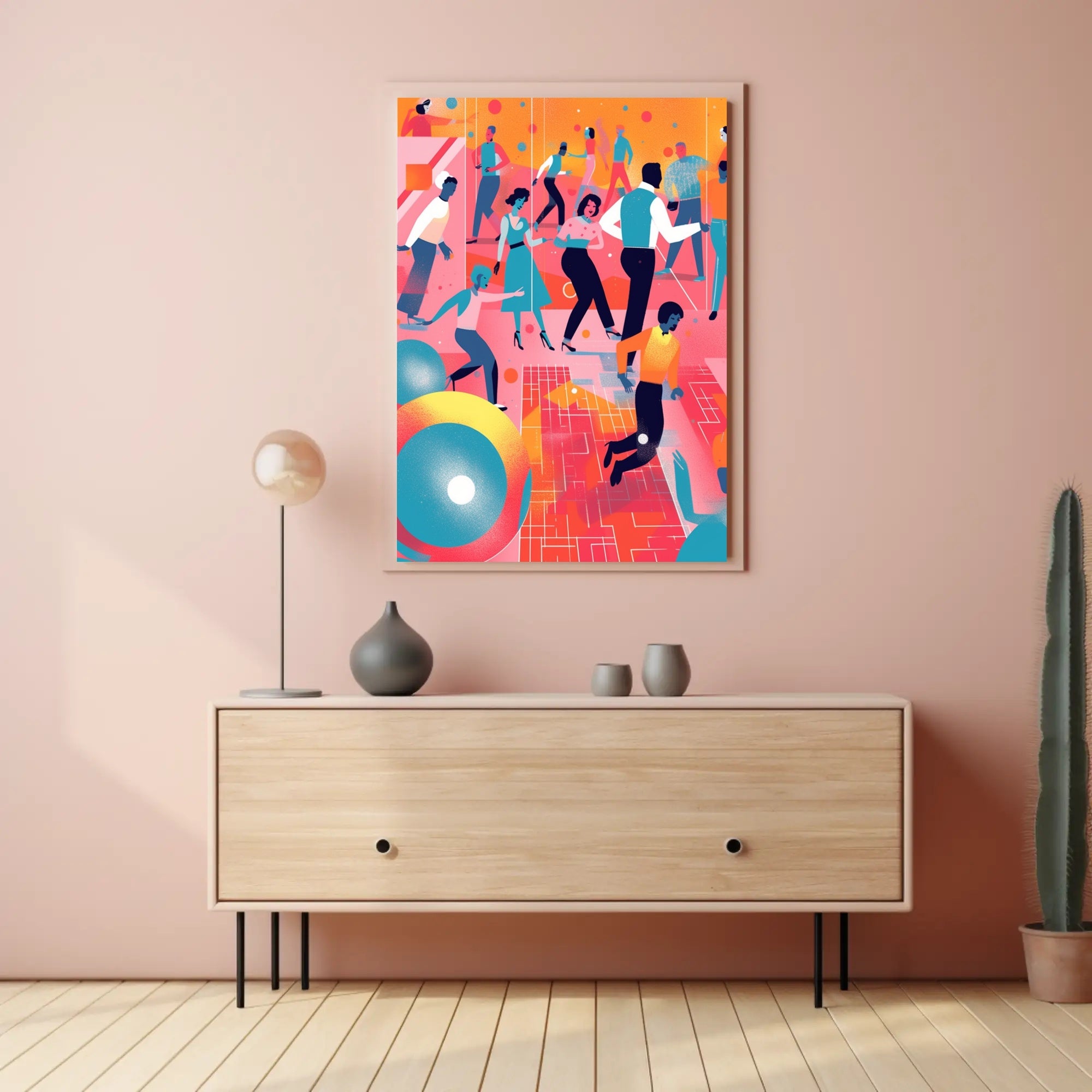 Vibrant Dance Celebration Poster