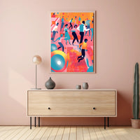 Vibrant Dance Celebration Poster