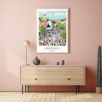 Vibrant Marrakesh Poster PosterGoat