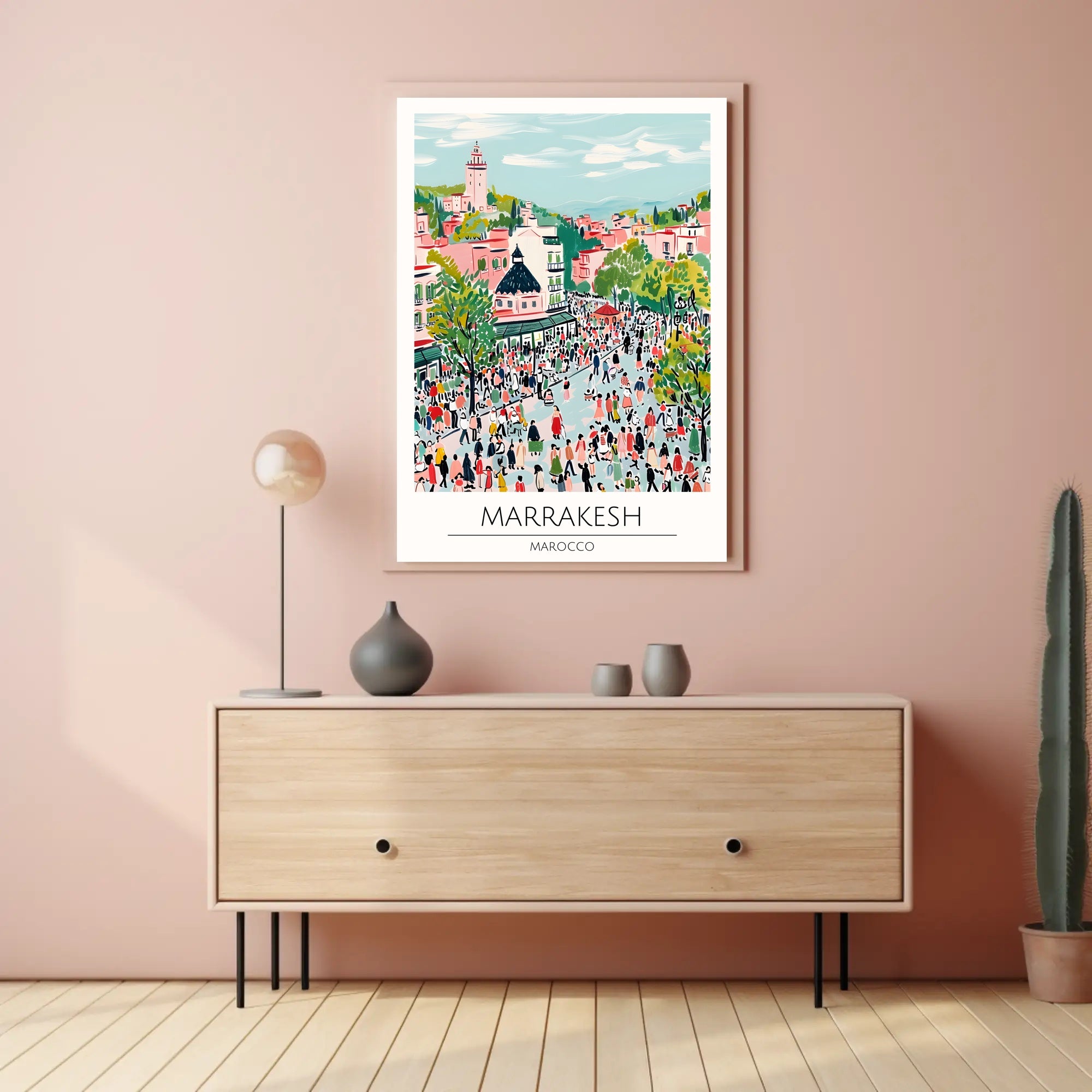 Vibrant Marrakesh Poster PosterGoat