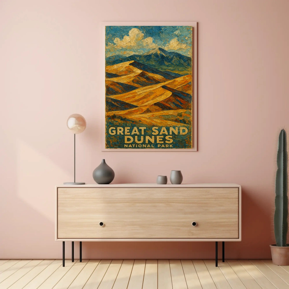 Great Sand Dunes National Park Scenic Wanderlust Poster