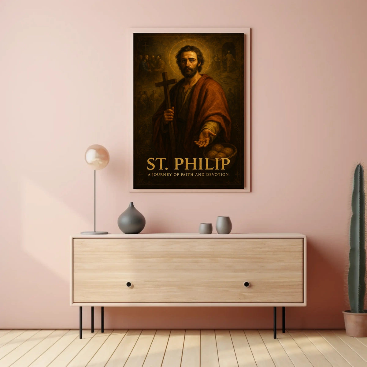 St. Philip A Journey of Faith and Devotion Poster