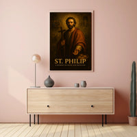 St. Philip A Journey of Faith and Devotion Poster