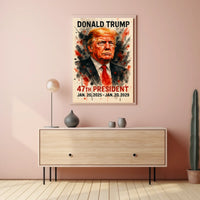 Donald Trump The Bold Visionary Poster