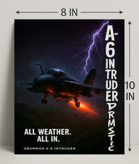 Grumman A6 Intruder All Weather Poster PosterGoat