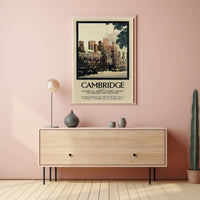 Cambridge Travel Nostalgia: Historic Railway Poster PosterGoat