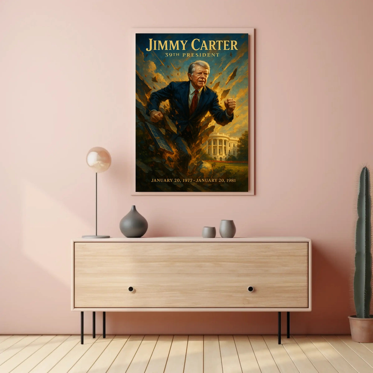 Jimmy Carter 39th President Poster