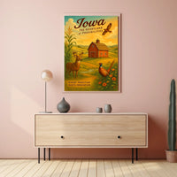 Iowa The Heartland of Possibilities Poster