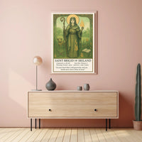 Saint Brigid of Ireland Poster PosterGoat