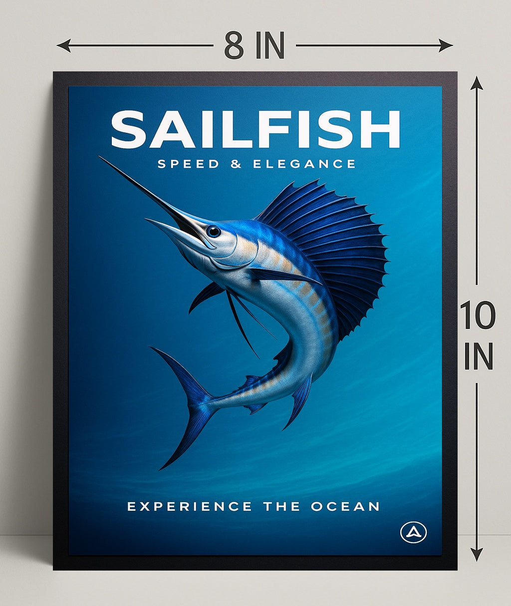 Sailfish Speed & Elegance Poster PosterGoat