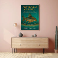 Corydoras Catfish Peaceful Bottom Poster