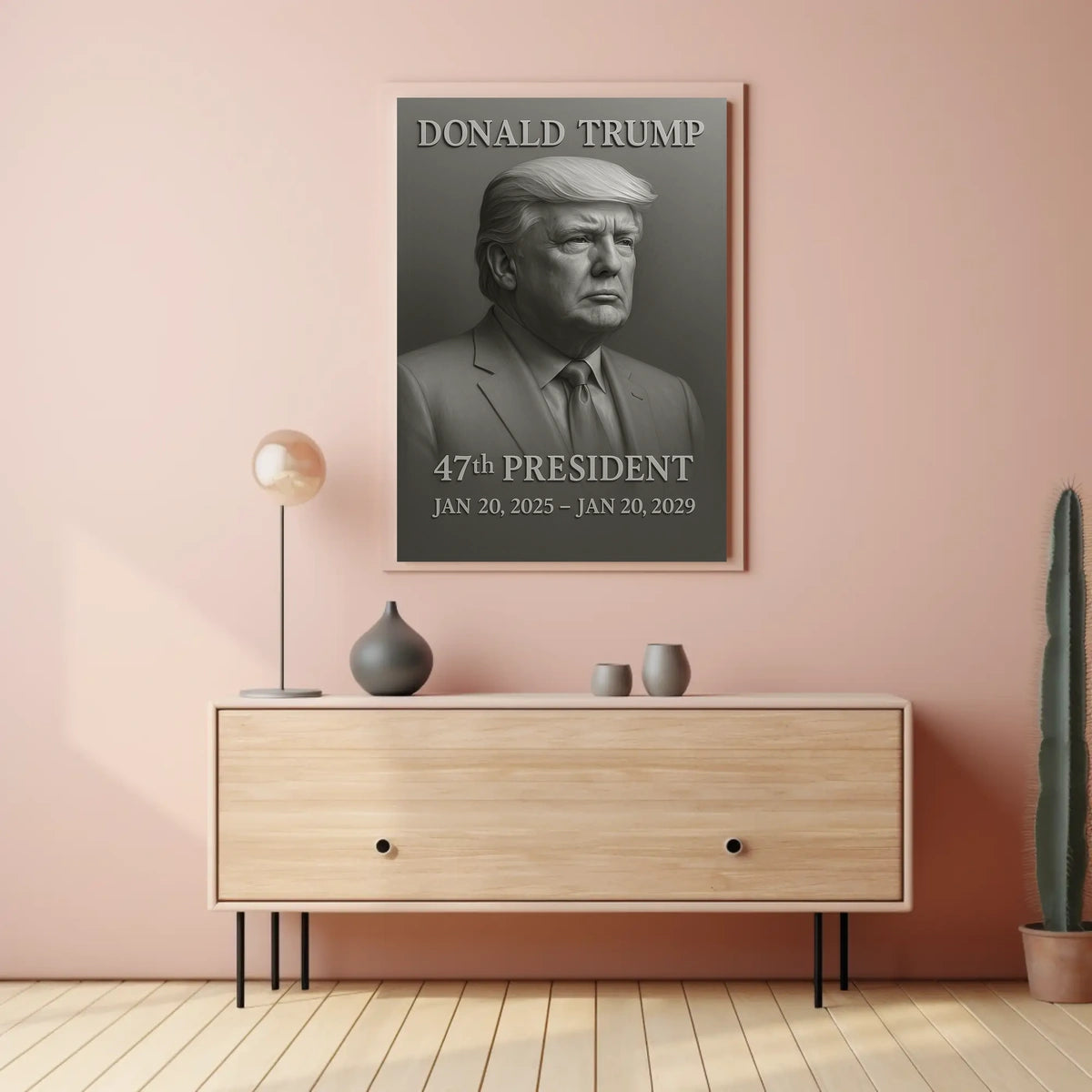 Donald Trump 47th President Poster