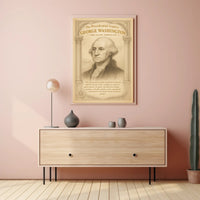 George Washington 1st President Poster PosterGoat