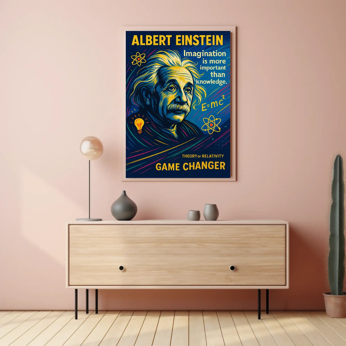 Albert Einstein Game Changer Poster