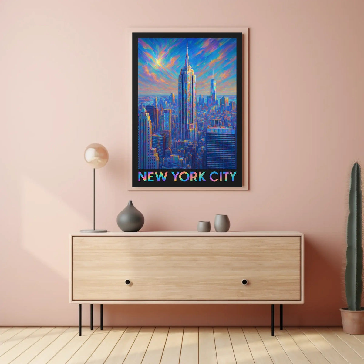 New York City Skyline Poster