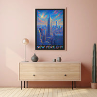 New York City Skyline Poster