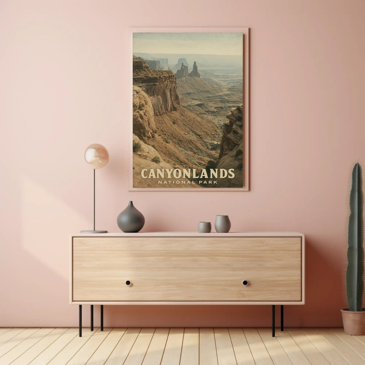 Canyonlands National Park Epic Desert Panorama Visual Wanderlust Home Decor Poster