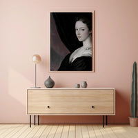 Elegant Portrait of a Woman: Cultural or Heritage Poster PosterGoat