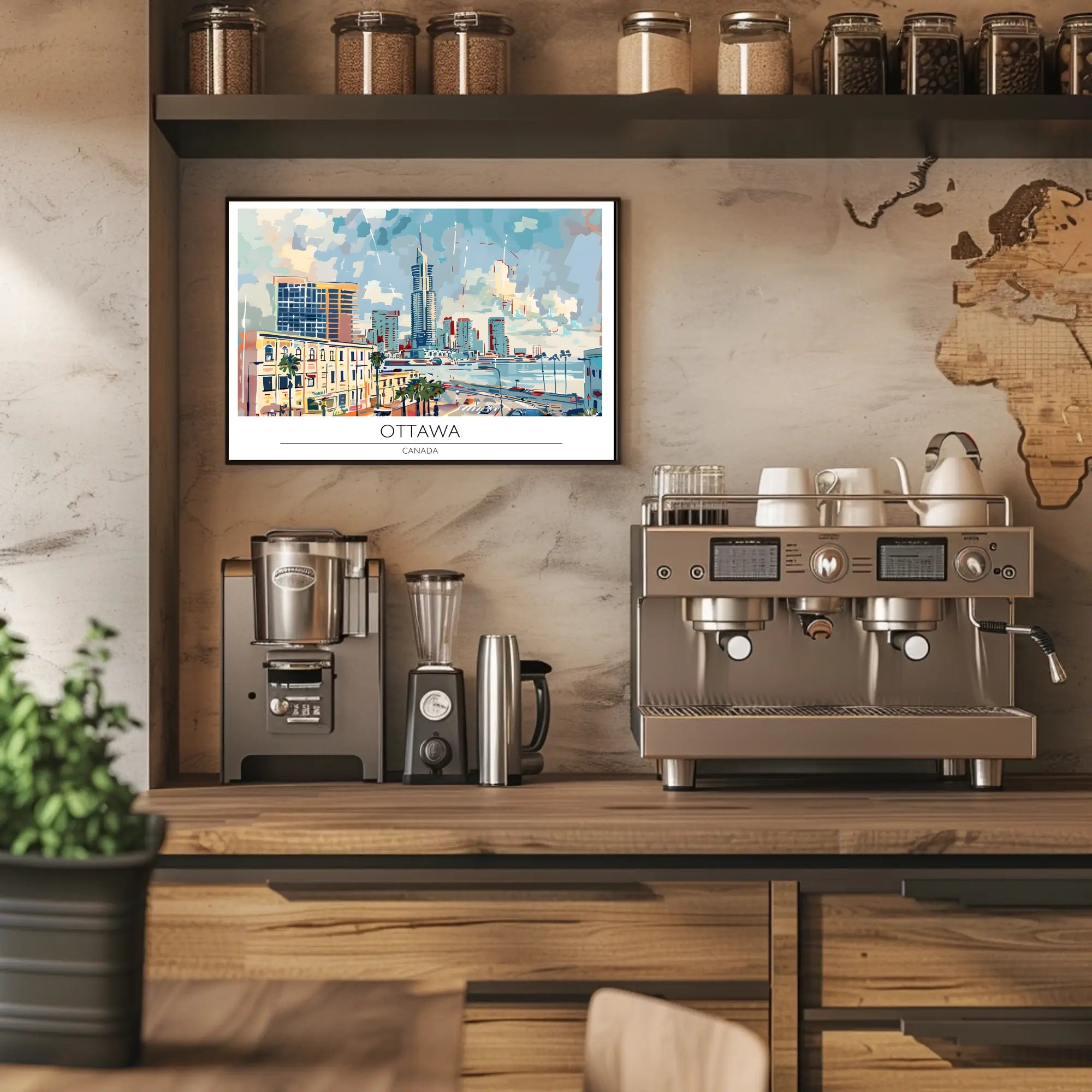 Ottawa Cityscape Poster PosterGoat