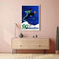Dartmouth Skiway Vintage Sports Poster PosterGoat