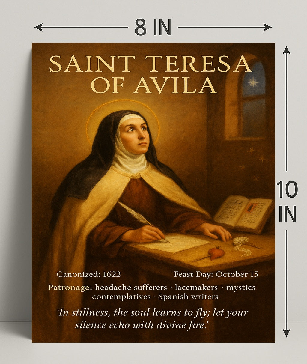 Saint Teresa of Avila Poster PosterGoat