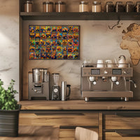 The Presidential Chronicles 45 Presidents Comic Style Poster PosterGoat