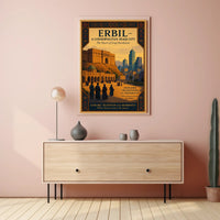Erbil A Cosmopolitan Iraqi City Poster PosterGoat