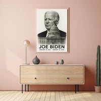 Joe Biden 46th President of the United States Reflections Poster