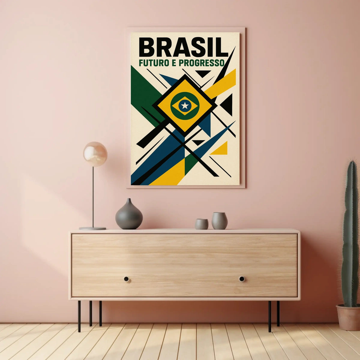 Brasil Futuro e Progresso Poster