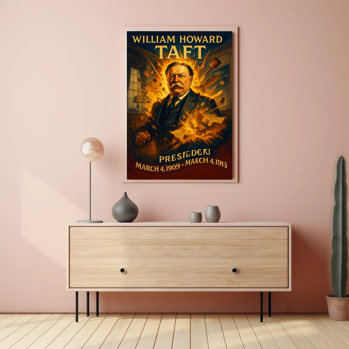 William Howard Taft Presidential Era Poster
