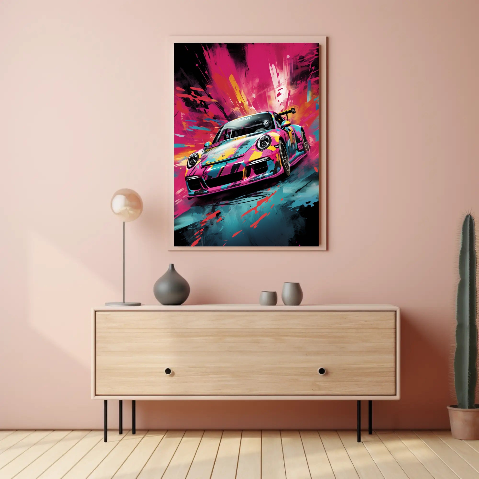 Vivid Speed Poster PosterGoat