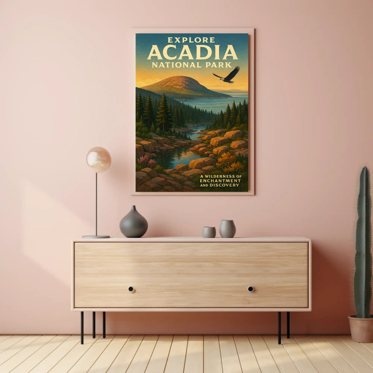 Explore Acadia National Park Poster