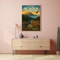 Explore Acadia National Park Poster