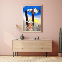 Poland Skiing Adventure Vintage Travel Poster PosterGoat