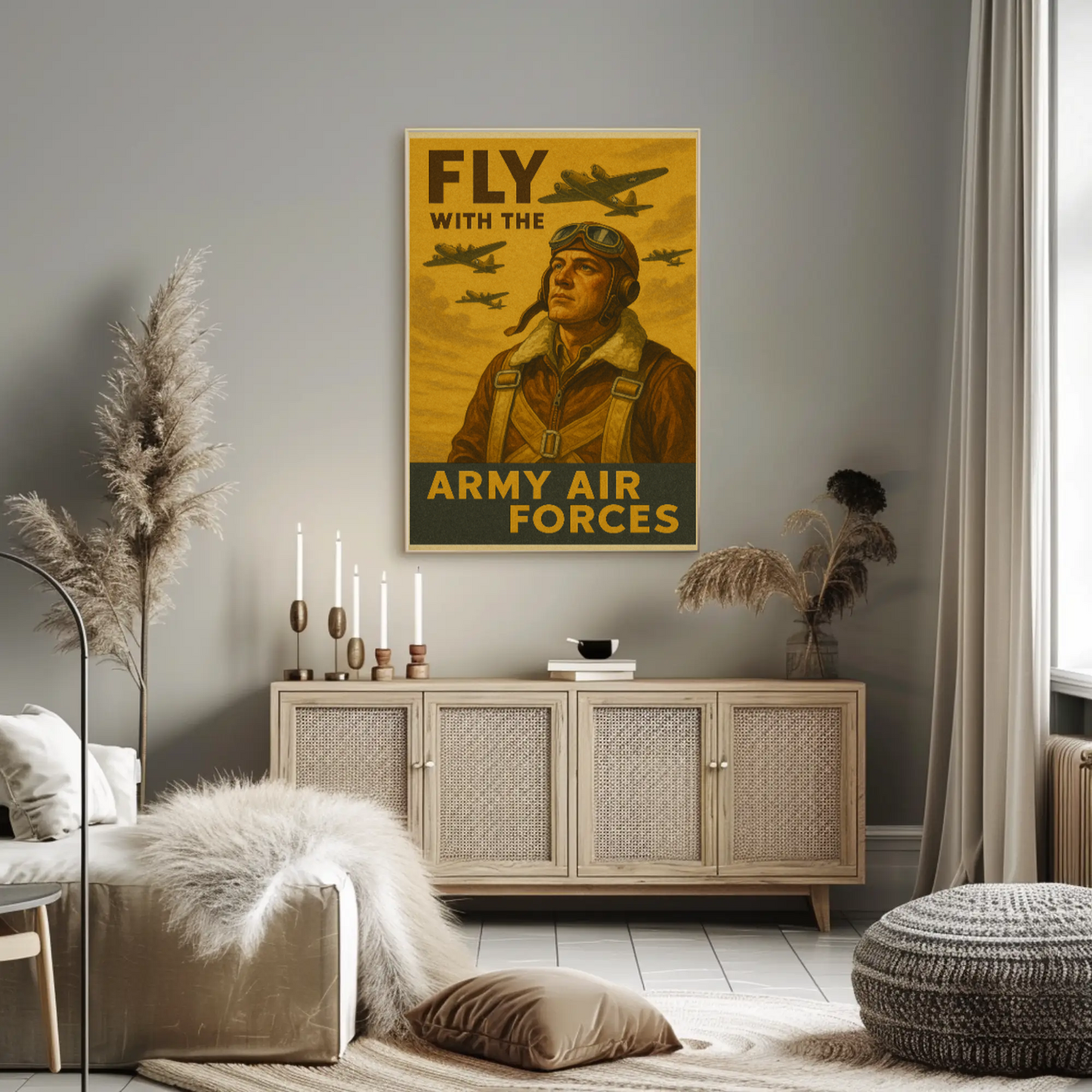 Fly with the Army Air Forces Recruitment Poster
