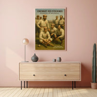 Cincinnati Red Stockings Pioneers of Baseball Poster